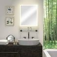 thumbnail image 3 of Gatco 1391MX Table Mirror, 7.5" Dia, Matte Black, 3 of 5