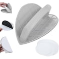 thumbnail image 1 of HUGFEGWE Multifunctional Semi-Circular Angle Sanding Sandpaper Tool, Self-Adhesive Handheld Micro Detail Sander Kit, Drywall Corner Sander, Sandpaper 180/240/320 Grit, DIY Polishing AZ824-13907, 1 of 7