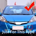thumbnail image 4 of Tapa de la cubierta del gancho de remolque del parachoques delantero del automóvil para Honda Fit / Jazz GE 2011 2012 2013, tapa del gancho de remolque, adorno del capó, 4 of 5