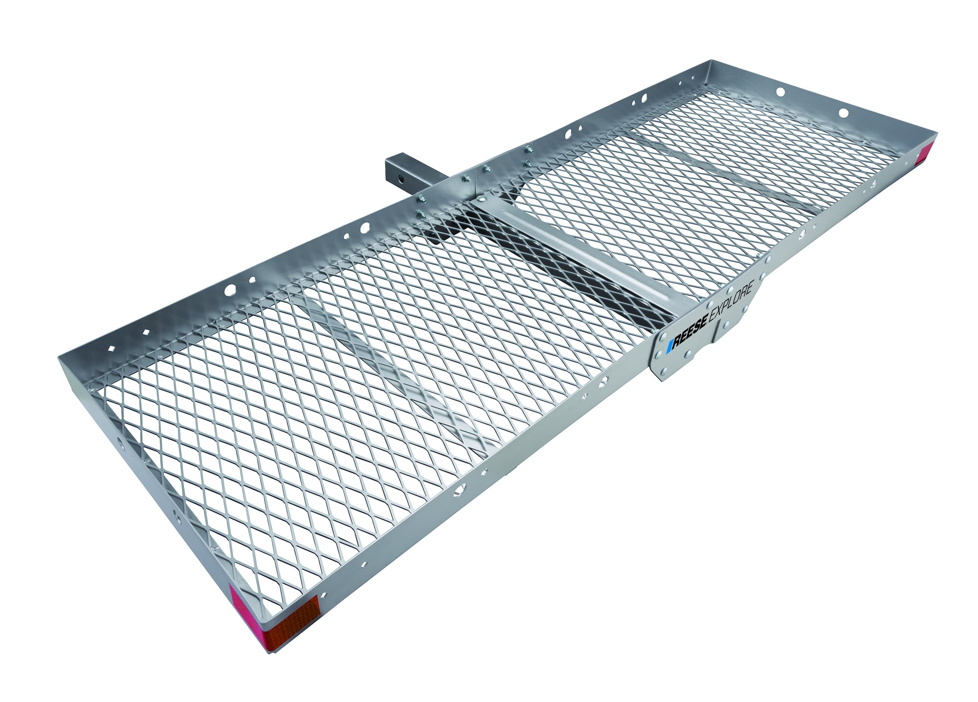 Aluminum Hitch Mount Cargo Basket for 2 In. receiver