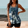 thumbnail image 4 of LSLJS Maillot de Bain Conservateur à Rayures pour Femmes, Ensemble Deux Pièces, Tankini pour Femmes, 4 of 6