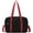 Black Red, variant on CoCopeaunts Canvas Tote for Women Men Large Crossbody Bag Satchel Messenger Bag Purse Fashion Shoulder Bag for Work Travel