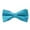 Shark Blue on Aqua - Woven Silk, variant on SummerTies Solid Color Kids Bow Tie - Light Blue, Woven Silk, Pre-Tied Kids Bow Tie