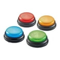 thumbnail image 1 of de sonido para juegos de preguntas y respuestas, 4 botones de sonido para aprender a jugar, juguete educativo para la oficina, el aula, el, 1 of 8