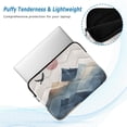 thumbnail image 2 of FORMRS 13-13.3 inch Laptop Sleeve Case Soft Carrying Quilted Computer Bag Cover, Art Mountains, 2 of 7