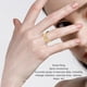 thumbnail image 5 of Zopsc Anillos igent con tuche de Carga, Rastreador de Actividad Física para Mujer y Hombr con Monitorización de Calorías, Contador de Pasos, Anillos de Salud con (10#), 5 of 5