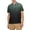 Army Green, variant on Yigetop Men's Slim Fit Henley Shirts Short Sleeve Crewneck T-Shirt Gym Workout Athletic Shirt Tees with Button Casual Summer Beach Vacation Shirts Short Sleeve Tops, Black, L