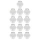 thumbnail image 5 of 10x Botellas de Jugo Botella de Bebida de San Valentín Contenedor de Bebidas Reutilizable, con Tapas para Barras de Batidos de Té Tienda de Té con Lec tapa con agujero, 5 of 8