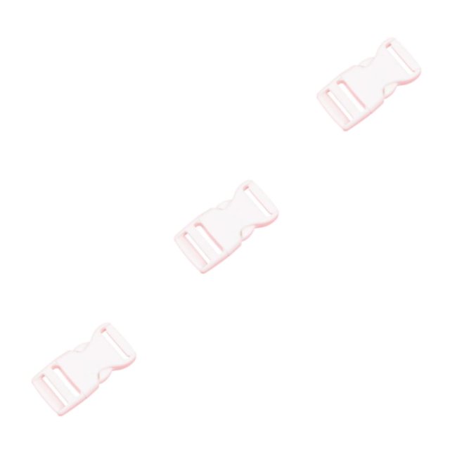 Maytalsory 10piece Experience Seamless Integration High Compatibility Buckle Clasp Belt Buckles Release Buckle white 3Set