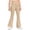 Khaki, variant on Zecgelong Girls Lined Solid Color Leggings Jogger Pants For Toddler And Big Kids Soft Casual Winter Warm Trousers Girls Leggings Size Green 5-6 Years