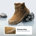thumbnail image 3 of NORTIV 8 Men's Waterproof Military Tactical Work Boots Leather Motorcycle Combat Lightweight Non-Slip Hiking Boots for Men Defender, 3 of 7
