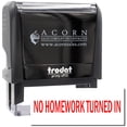 thumbnail image 1 of Large Self-Inking No Homework Turned In Stamp, Trodat Printy 4913, Press and Print Stamping, Impression Size 7/8" x 2-1/4", Up to 10,000 Impressions - Red Ink, 1 of 10