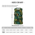 thumbnail image 4 of Pofeuu Jungle Leopard Yellow Print Basketball Jersey, Shirts for Men Youth Basketball Jersey Crew Neck-XX-Large, 4 of 6