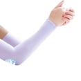 thumbnail image 2 of Women Sleeve Sun Protection Outdoor Sport Cycling Running Ice Silk Cover Cuff, 2 of 6
