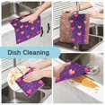 thumbnail image 2 of Yayeee 6 Pack Kitchen Dish Cloths Set for Washing Soft Drying Absorbent Microfiber Towels, Love in The Clouds, 2 of 9