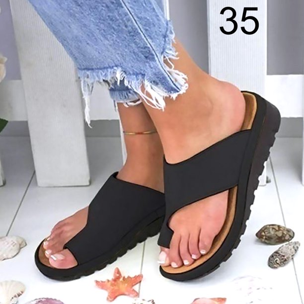 Worallymy 1 par de sandalias de suela para mujer zapatillas de playa de cuero PU de verano sandalias de fiesta en la piscina de agua para niñas Worallymy JD735907764