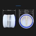 thumbnail image 2 of Kitchen Range Hoods Check Valve For 150/160/180mm Pipe Double-ended Anti Odor Check Control Air Out, 2 of 5