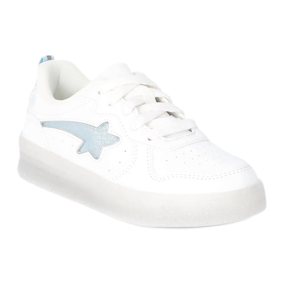 Athletic Works Girls Court Light-Up Sneakers with On/Off Power Button