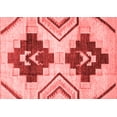 thumbnail image 1 of Ahgly Company Machine Washable Indoor Rectangle Southwestern Red Country Area Rugs, 3' x 5', 1 of 4