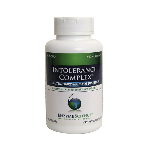 Enzyme Science Intolerance Complex, 30 Capsules Support for Common