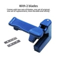thumbnail image 1 of Woodworking Edge Trimmer Tail Trimmer Veneer Edge Banding Furniture Practical Woodworking Cutter Edge Band Cutter for Panel Furniture Cabinet Making Decoration, 1 of 9
