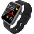 thumbnail image 1 of Reloj Inteligente Fralugio Smart Watch Full Touch R3l Notificaciones Negro Sport, 1 of 4