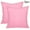 Pink, variant on 2Pcs Decorative Throw Pillow Covers, Square Throw Pillowcases Solid Color Pillow Covers for Indoor Living Room Outdoor Garden Sofa Decor