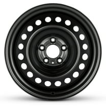 For 2008-2024 Nissan Maxima 17 Inch Painted Black Steel - New OEM Rim - Road Ready Car Wheel