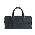 thumbnail image 2 of Jet Black Signature Leather Laptop Briefcase — Limited Edition 15", 2 of 7