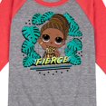 thumbnail image 3 of LOL Surprise! - Fierce - Toddler And Youth Raglan Graphic T-Shirt, 3 of 6