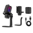 thumbnail image 1 of Micrófono Usb Condensador Gamer Podcast Grabacion Rgb Zonar, 1 of 7