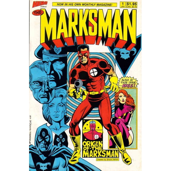 Marksman, The #1 VF ; Hero Comic Book