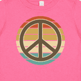 thumbnail image 4 of Inktastic Retro Peace Sign Sunset Boys or Girls Baby T-Shirt, 4 of 5