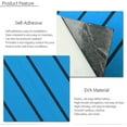 thumbnail image 4 of TBVECHI EVA Faux Teak Decking Sheet for Boat, 35.4"X94.5" Car Boat Marine Self-Adhesive Teak Floor Decking Sheet, 4 of 16