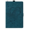 thumbnail image 5 of Case for Samsung Galaxy Tab S9 Ultra/S8 Ultra 14.6" 2023/2022, Multi-Angle Viewing Stand Cover with Card Slots, Heart Love Pattern PU Leather Flip Full Body Protective Tablet Case, Blue, 5 of 10