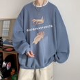 thumbnail image 2 of Nuevas sudaderas con cuello redondo con estampado gráfico de dibujos animados para hombre, sudaderas con capucha estilo pulóver de otoño Y2K, ropa de moda vintage informal, 2 of 5