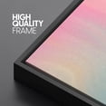 thumbnail image 4 of IDEA4WALL Framed Canvas Print Wall Art Set Rainbow Spectrum Abstract Multicolor Illustrations Fine Art Bohemian Minimalist Colorful Artwork for Living Room, Bedroom, Office - Black 16"x24"x2, 4 of 5