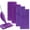 4 Pack, Purple, variant on DR DAPPER Reusable Mop Pad Wet Jet Refills Compatible with SwifferWetJet Mop, 4 Pack (Mop is Not Included)