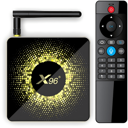 X96 X10 Smart TV Box 8K UHD Streaming Device Android TV Box 11.0 Amlogic S928X DDR4+ 8GB RAM 64GB ROM WiFi6 1000M Enthernet Set Top Box