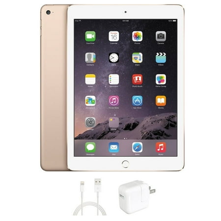 Restored Apple iPad Air 2 9.7"" Tablet, 2014, 16GB, Wi-Fi Only, Gold (Refurbished)