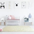 thumbnail image 5 of Junovo Super Soft Fluffy Area Rugs Modern Shag Rug for Bedroom Living Room,Cute Carpets for Kids Nursery Girls Home Dorm,9'x12',Cream White, 5 of 7