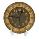 thumbnail image 2 of Reloj de pared con rosas de estilo artesano o misionero, de 10 pulgadas, silencioso y sin tictac, estilo rústico retro campestre, decorativo para sala de estar, cocina, hogar, baño y dormitorio, 2 of 7