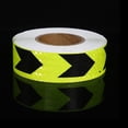 thumbnail image 1 of Cinta reflectante de advertencia con rejilla de color cristalino adhesiva blanca caliente directa de 5 cm x 3 m, 1 of 6