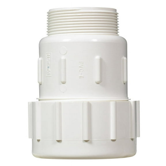 Kbi Adapter Sch 40 Pvc 2 " 150 Psi Pvc Rubber