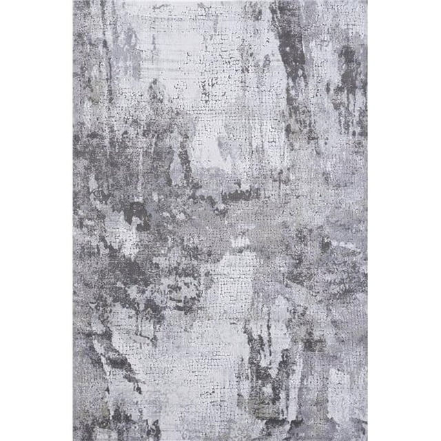 Dynamic Rugs MO9121660900 7 ft. 10 in. x 10 ft. 10 in. Mosaic 1660 Rectangle Contemporary Area Rug - 900 Grey