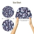 thumbnail image 5 of Disketp Skull flower crystal Adjustable Sleeping Hair Cap, Hairband Sleeping Cap Turban, Unisex, Available for Curly and Straight Hair, 5 of 6