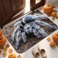 thumbnail image 6 of 32X20 Inch Gothic Halloween Decor Rug, Spooky 3D Crystal Velvet Doormat, Indoor Outdoor Halloween Decor for Front Door Entryway Home Party 1 Pack, 6 of 6