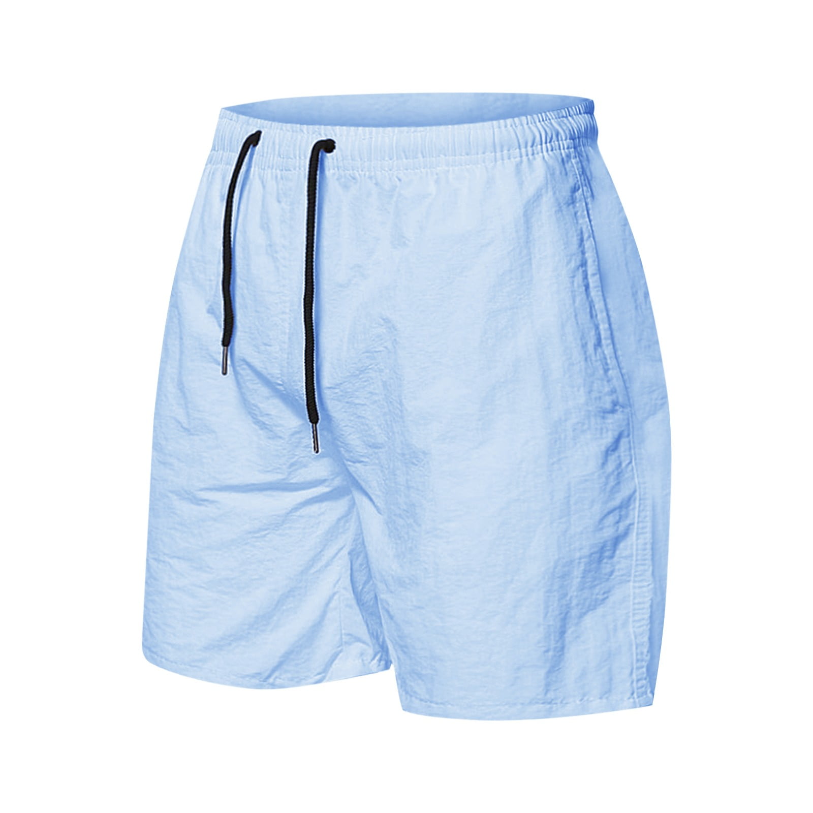 Cathalem Mens Workout Sweat Shorts Drawstring Waist Shorts Casual Tie Front Track  Shorts Athletic Gym Shorts,Light Blue L - Walmart.ca