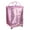 Pink 20", variant on 16" Rolling Tote Bag Grocery Bag on Wheels Shopping Trolley BubbleRush