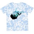 thumbnail image 3 of Inktastic West Virginia Mountain Scene Boys or Girls Toddler T-Shirt, 3 of 5